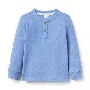 Janie and Jack Sky Blue Long Sleeve Top